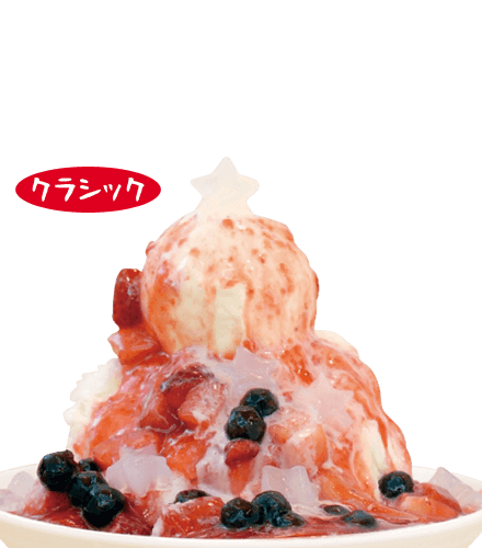 ストロベリースノーアイス | H's CREAM